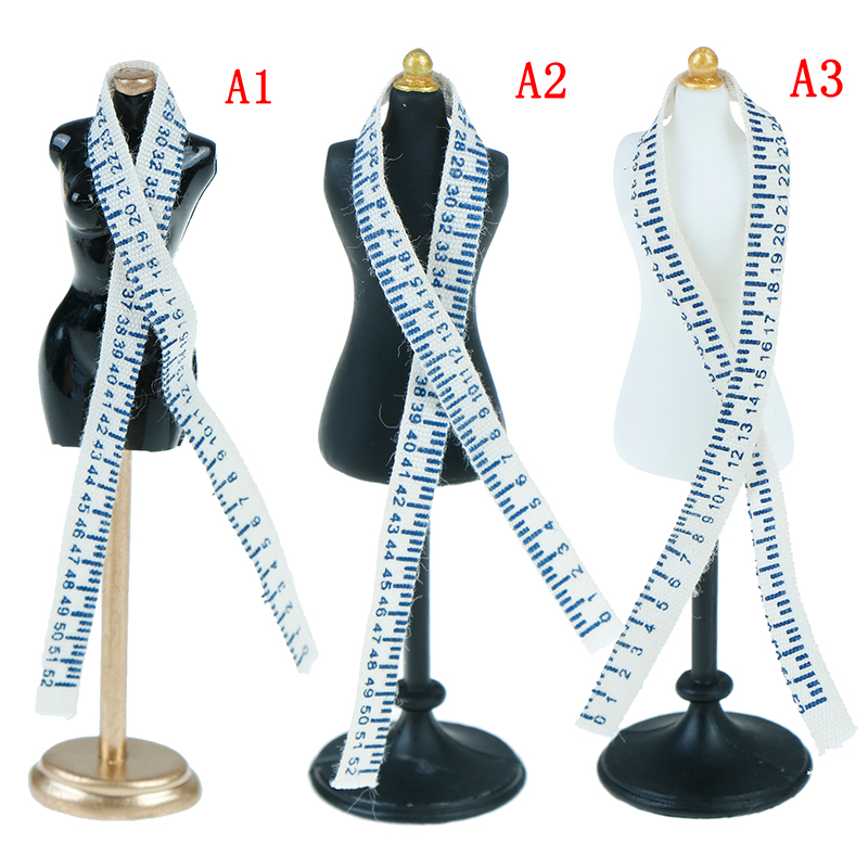 Dress Form Mannequin - 1/12 mini brinquedos de resina para