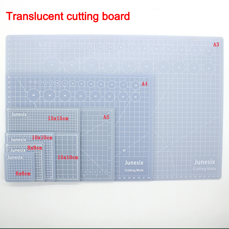 Cutting Mat Self Heal - A3/a4/a5 esteiras de corte translúcido pvc
