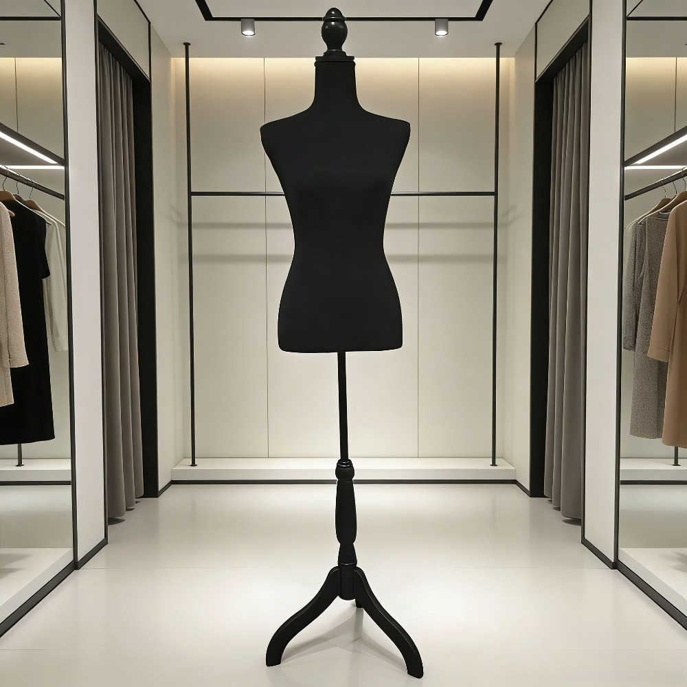 Dress Form Mannequin - Manequim de Meio Corpo para Vestidos,