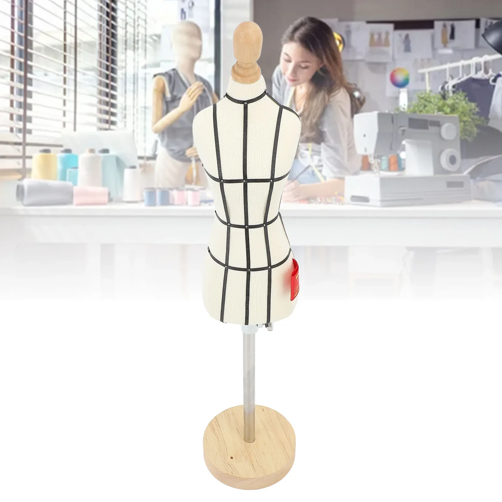 Forma Miniatura com Base de Ma - Dress Form Mannequin avaliação e preço
