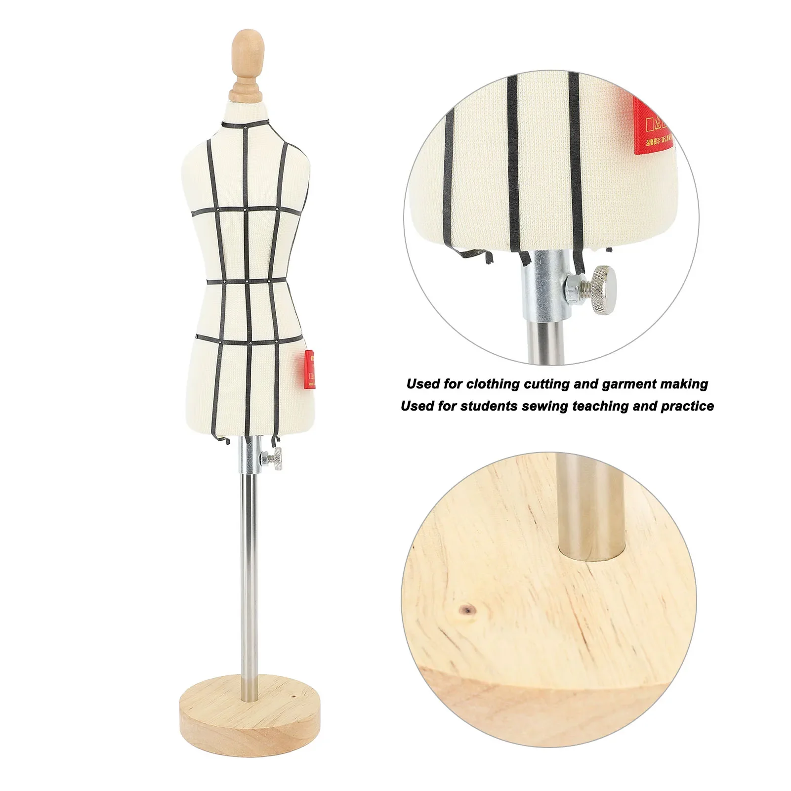 Forma Miniatura com Base de Ma - Dress Form Mannequin avaliação e preço