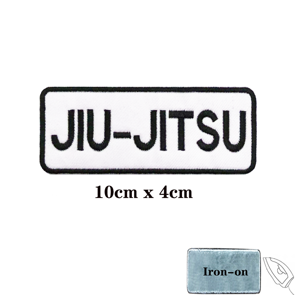 JIU JITSU Patches braçadeira b - Velcro Sew On avaliação e preço