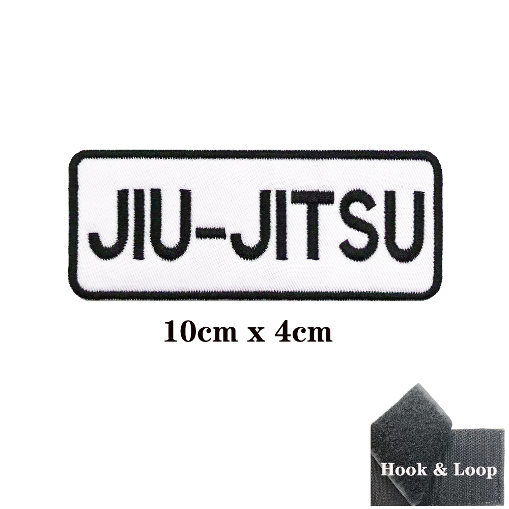 JIU JITSU Patches braçadeira b - Velcro Sew On avaliação e preço