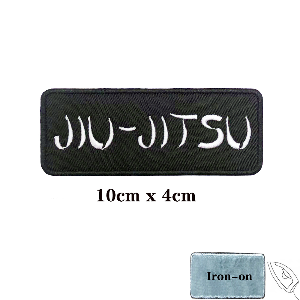 JIU JITSU Patches braçadeira b - Velcro Sew On avaliação e preço