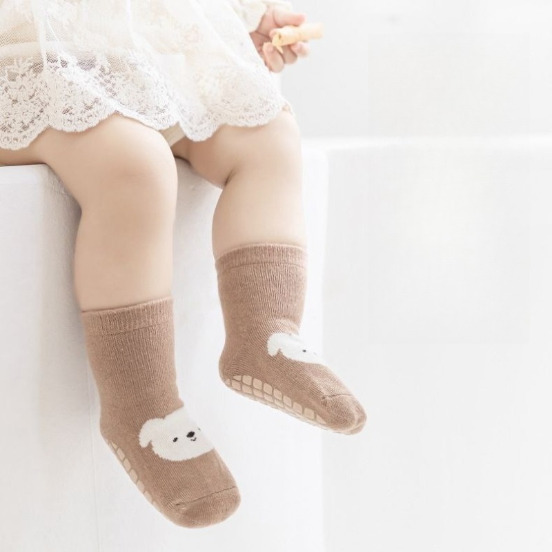 Meias Antiderrapantes para Beb - Gripper Foot Walking avaliação e preço