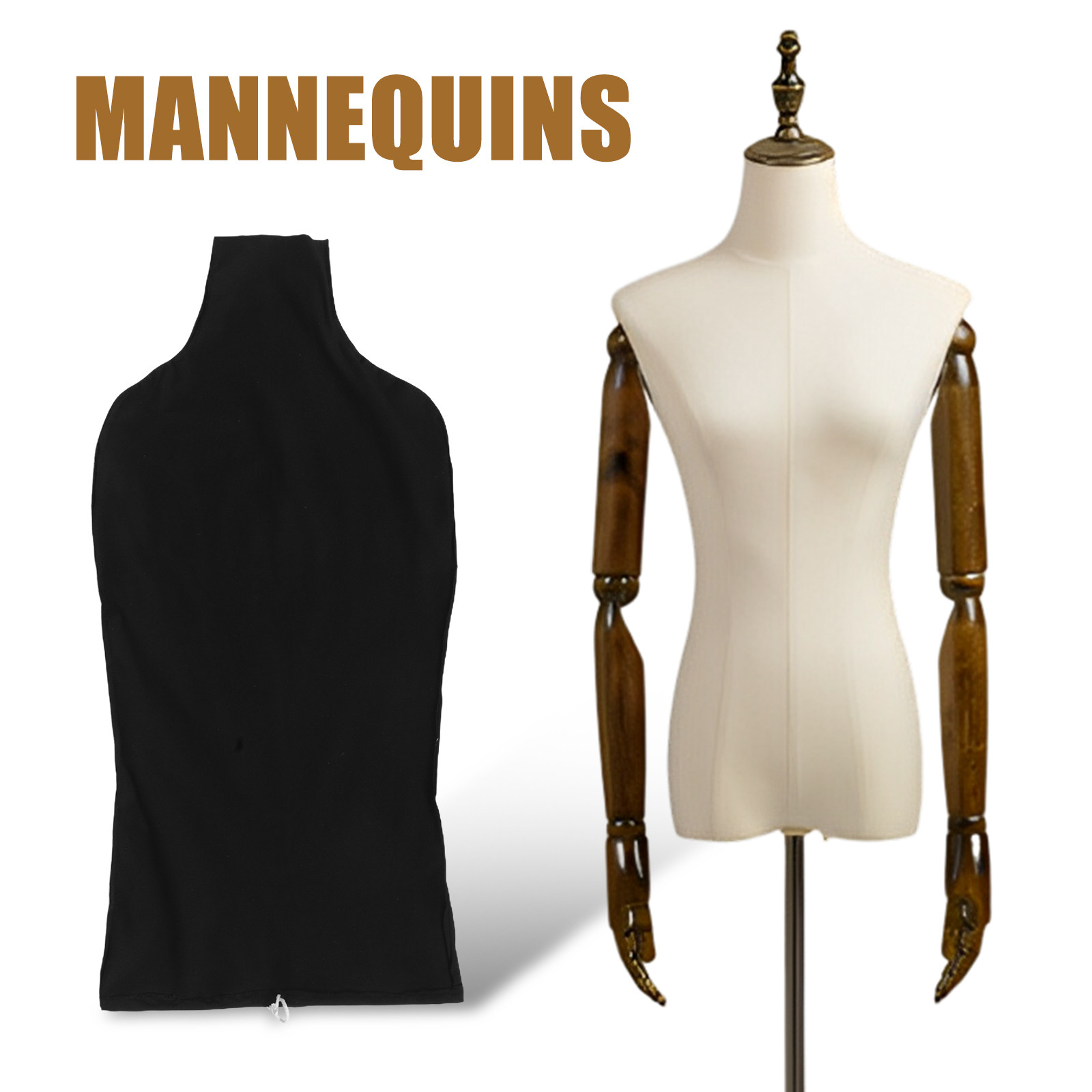 2 Peças de Capas de Tecido par - Dress Form Mannequin avaliação e preço