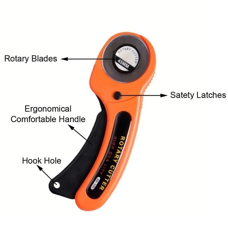 45mm rolo roda faca de corte d - Sewing Tas avaliação e preço