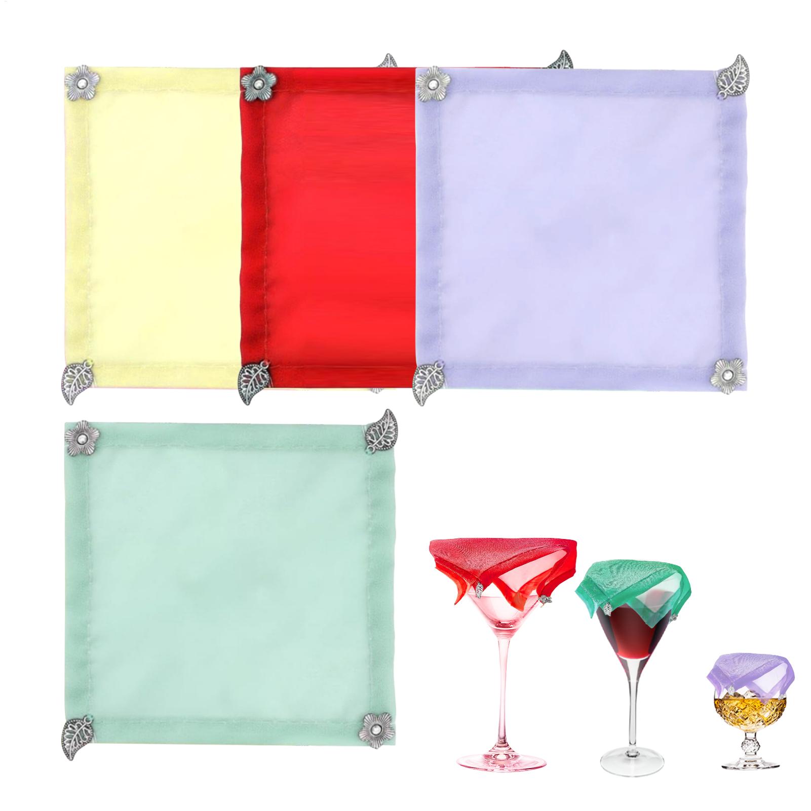 Conjunto de 4 Capas de Vinho P - Fabric Weight Set avaliação e preço