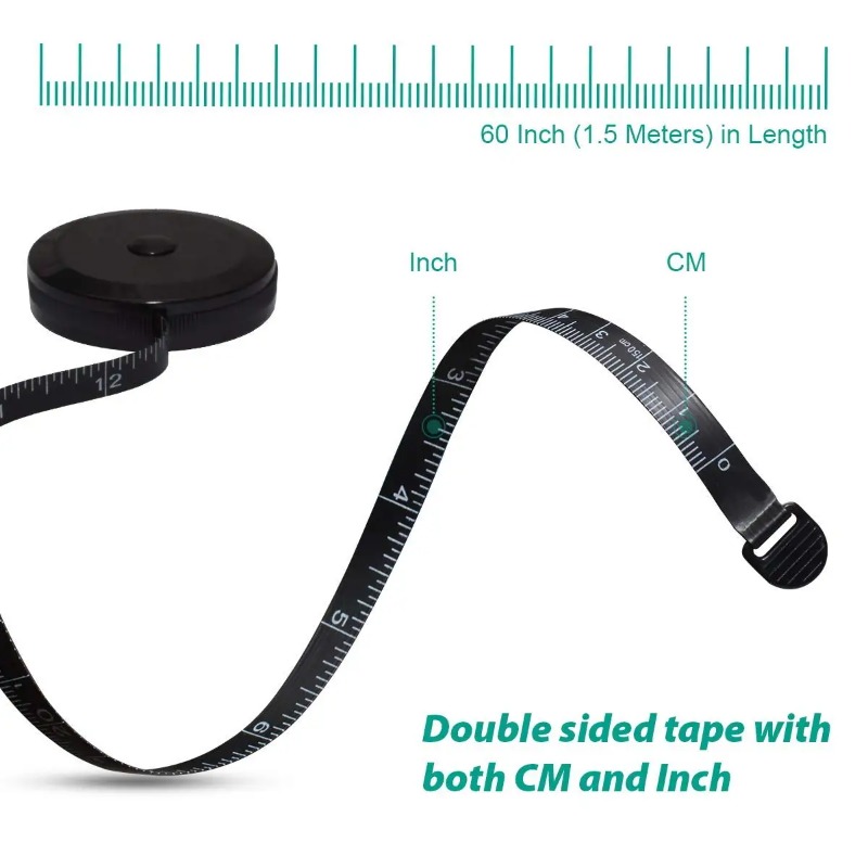 Fita métrica macia de 150cm/60 - Fabric Weight Set avaliação e preço