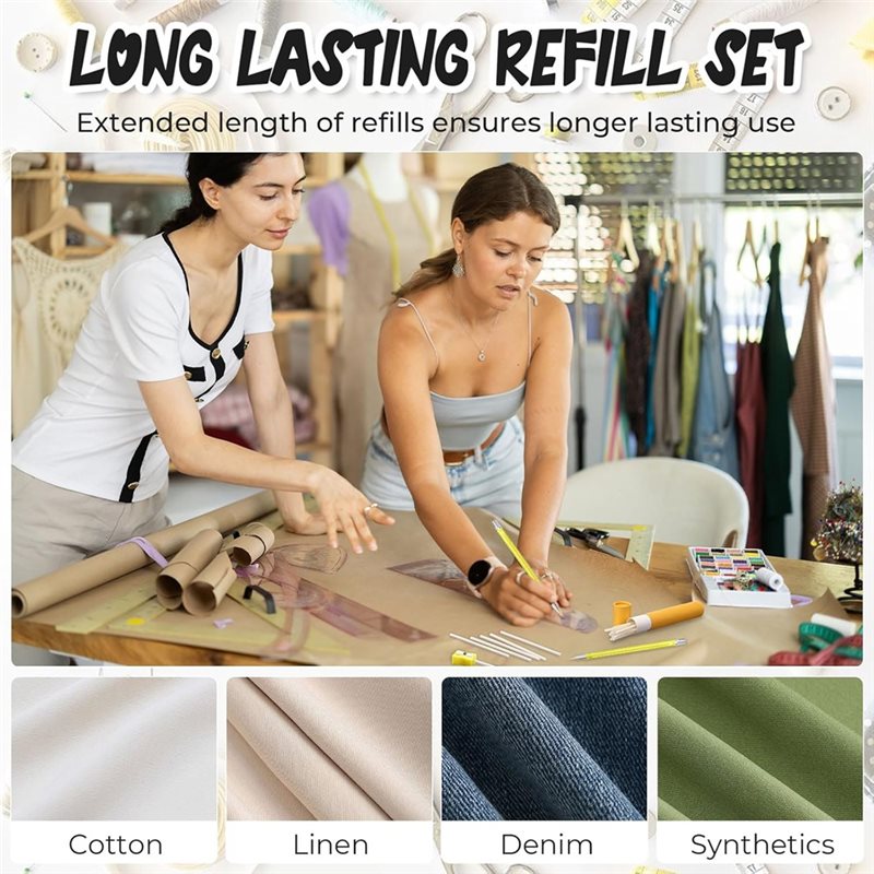 Conjunto Recarregável de Marca - Tailor Chalk Marker avaliação e preço