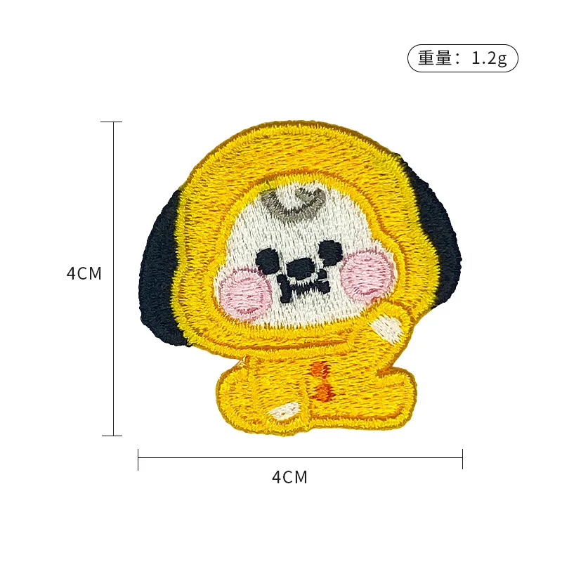 Patch Bordado Autoadesivo de T - Iron On Patch avaliação e preço