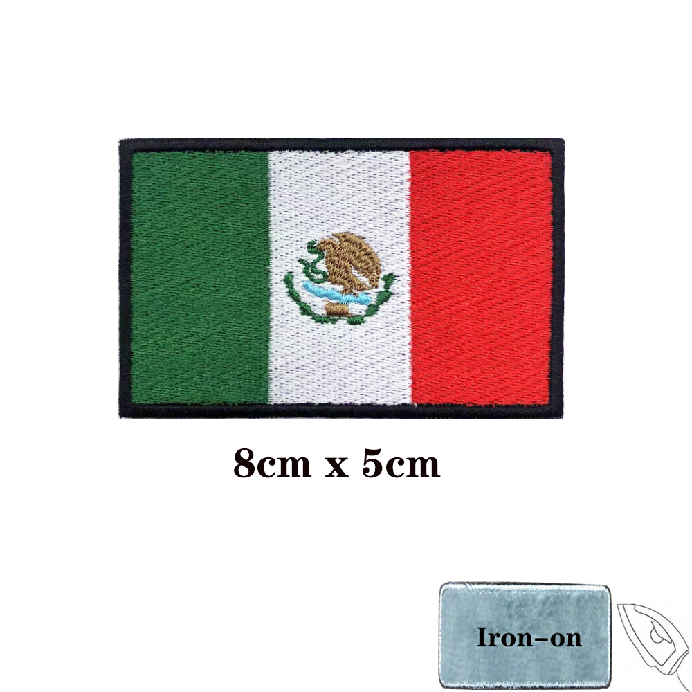 Bandeira mexicana méxico remen - Velcro Sew On avaliação e preço