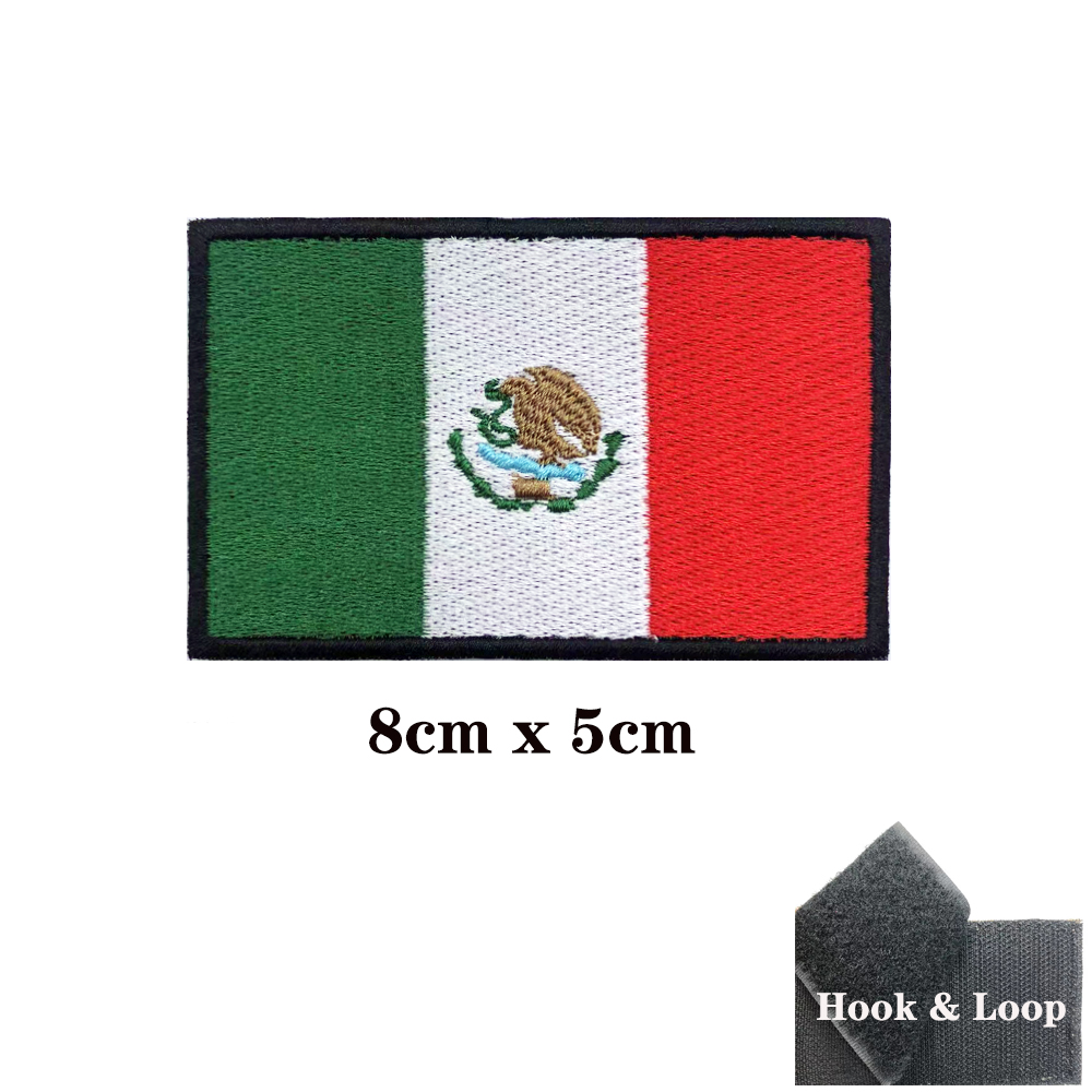 Bandeira mexicana méxico remen - Velcro Sew On avaliação e preço